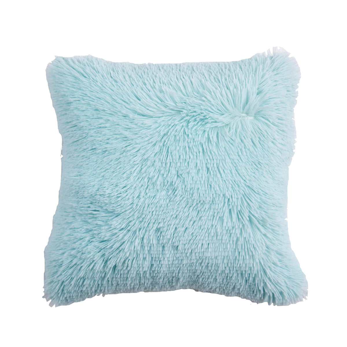 Oversized Chunky Faux Fur Throw & Cushion Cover by Olivia Rocco
