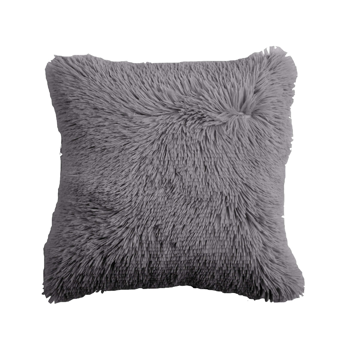 Oversized Chunky Faux Fur Throw & Cushion Cover by Olivia Rocco